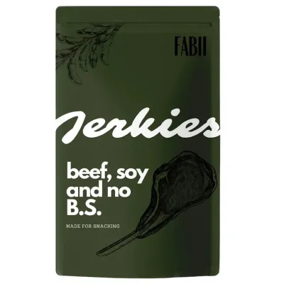 Sojové beef jerky - Sušené maso 100g
