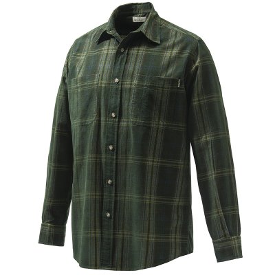 Manchester Corduroy košile - Green & Yellow Check