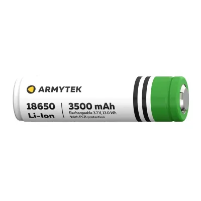 Baterie Armytek 18650 Li-Ion s PCB 3500 mAh