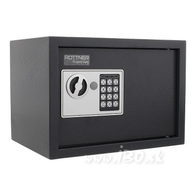 Rottner HomeStar 3 EL - nábytkový elektronický sejf antracit