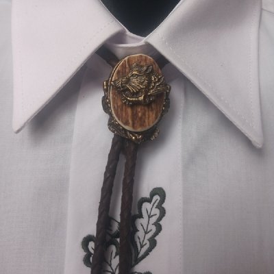 Myslivecká kravata Bolo - Exclusive Divočák II