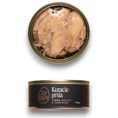 Kuřecí prsa jemně solená & kořeněná