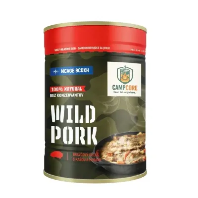 Konzerva Wild Pork CampCore® / samoohřev