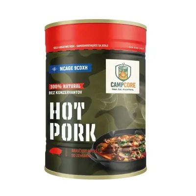 Konzerva Hot Pork CampCore® / samoohřev