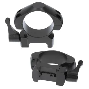 BAUER Montážní sada d=30 mm, Nízká (Výška=6,7 mm, pro Weaver, rychloupínák, ocel)