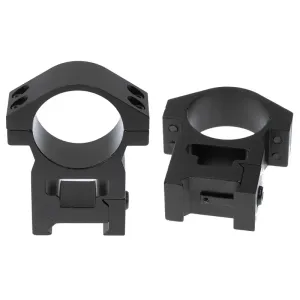 BAUER Montážní sada d=30 mm, Vysoká (Výška=24,5mm, pro Weaver, Stop-Pin, hliník)