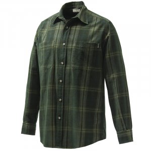 Manchester Corduroy košile - Green & Yellow Check