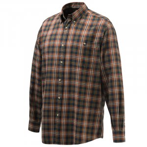 Wood Flannel košile - Tobacco