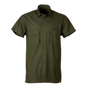 Popeline košile krátký rukáv