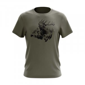 Northfinder BENNIE triko greengrey