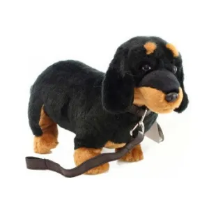 Jezevčík plyšový  s vodítkem