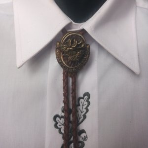 Myslivecká kravata Bolo - Exclusive Jelen III