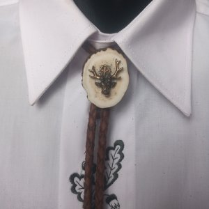 Myslivecká kravata Bolo - Hubertus III