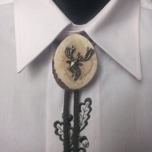 Myslivecká kravata Bolo - Jelen I