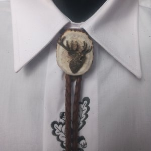 Myslivecká kravata Bolo - Exclusive Jelen VIII