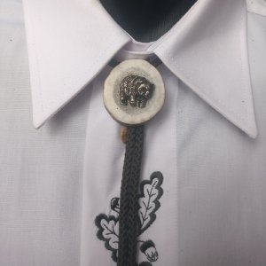 Myslivecká kravata Bolo - Medvěd I