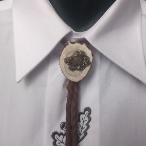 Myslivecká kravata Bolo - Exclusive Divočák V