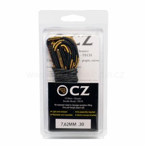 CZ čistící šňůra hlavně s kartáčem kal. 7,62 mm/.30