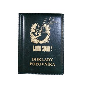 Pouzdro na doklady LUX - zelené