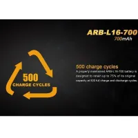 FENIX RCR123A USB nabíjecí baterie