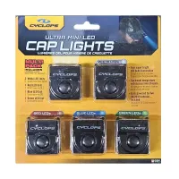 CYCLOPS lampy na kšiltovku - sada 5 ks