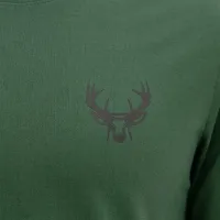 Knebl - Triko s dlouhým rukávem jelen černý