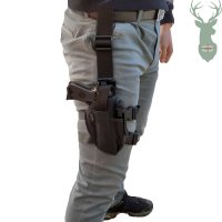 FALCO Stehenní pouzdro na krátkou kulovou zbraň CZ75 / 85