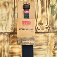 NEOPRENE-PAD SLING - c.Black neoprene - řemen na pušku bez poutka