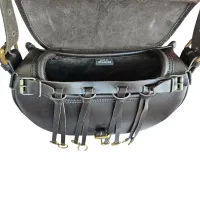 Myslivecká kožená kapsa BROWN