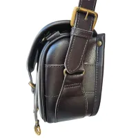 Myslivecká kožená kapsa BROWN