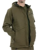 IBICE HOODIE Hybrid kabát - Dark Olive