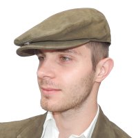 Kožená baretka OLIVE