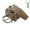 Elastický opasek BEIGE - úzky