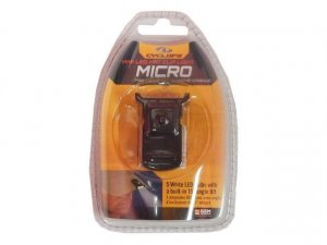 CYCLOPS lampa na kšiltovku MICRO white