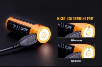 Dobíjecí USB-C baterie Fenix 18650 2600 mAh (Li-Ion)