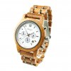 Barrique Chronograf Blanc dřevěné hodinky